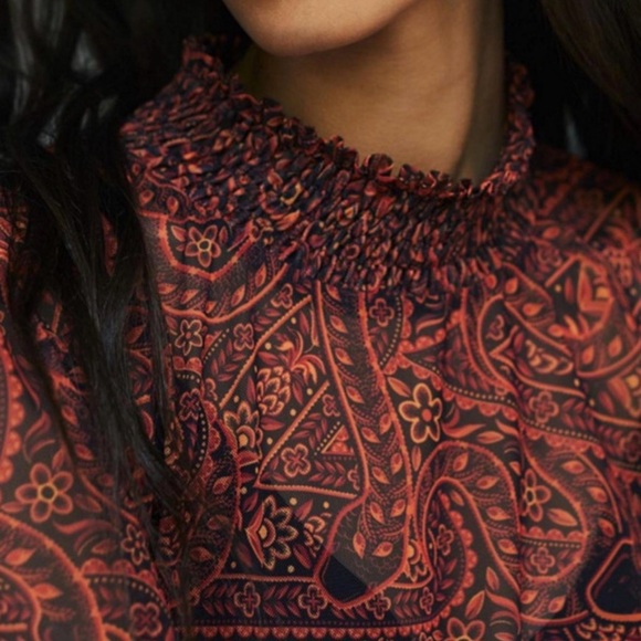 Farm Rio printed mesh maxi NEW - Picture 3 of 5